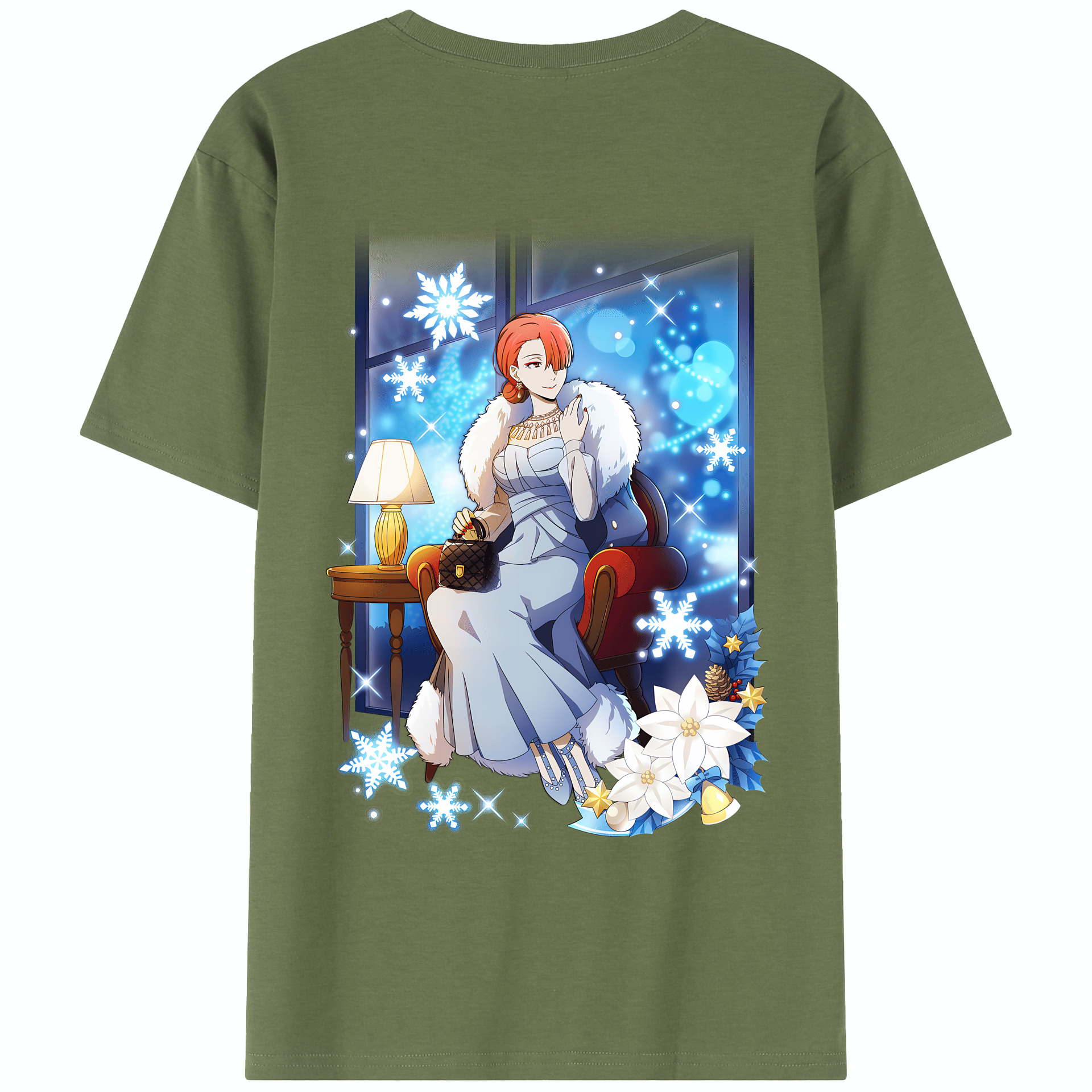 （画像用） 文豪ストレイドッグス Bungo Stray Dogs 綿100％半袖Tシャツ（背面プリント）